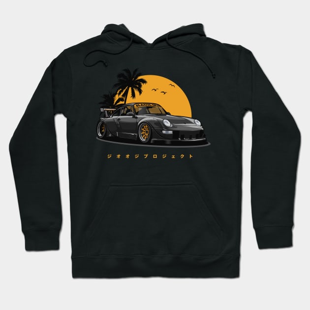 RWB 993 Special Color Edition (Black - Gold Exclusive) Hoodie by Jiooji Project